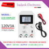 360W Adjustable DC Power Supply 0-120V 0-3A Switching Precision Lab